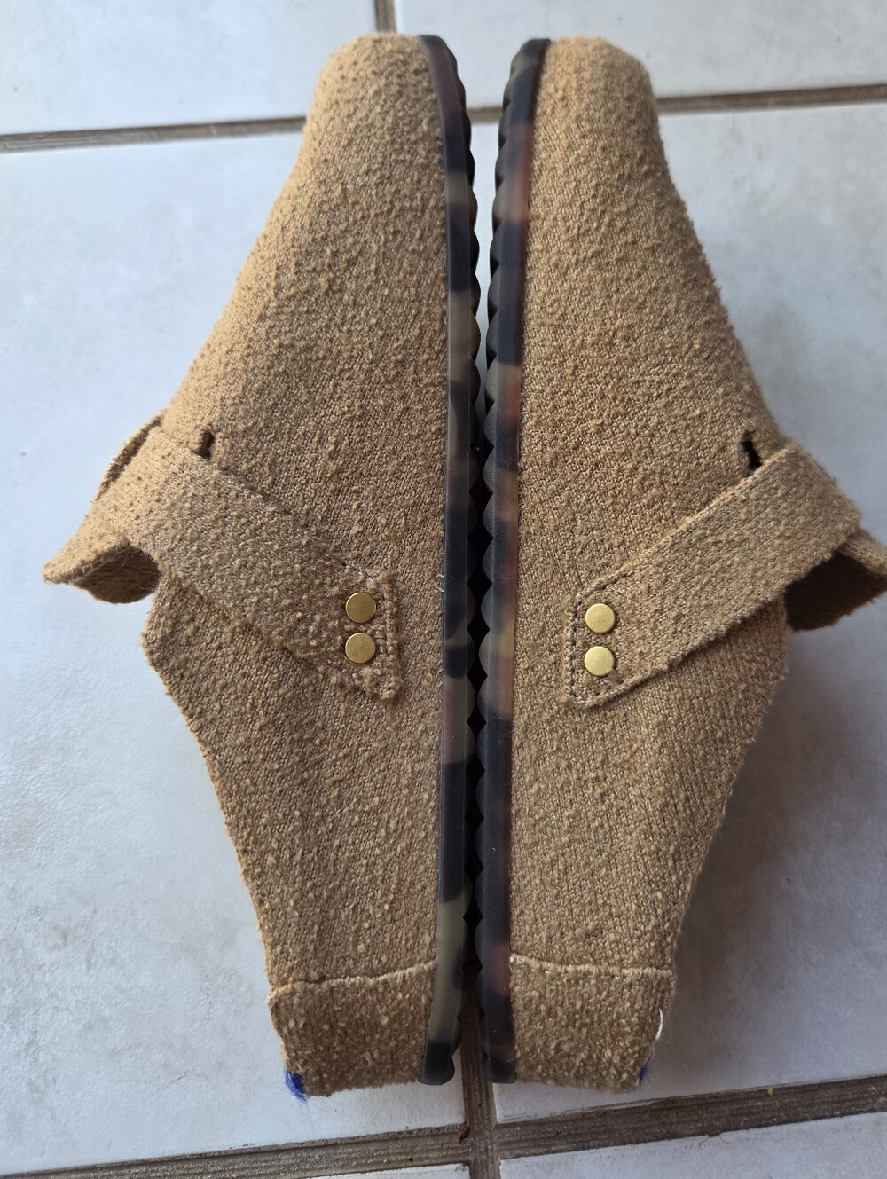Rothy's The Buckle Clog Wren Boucle Size 9 - Picture 13 of 14